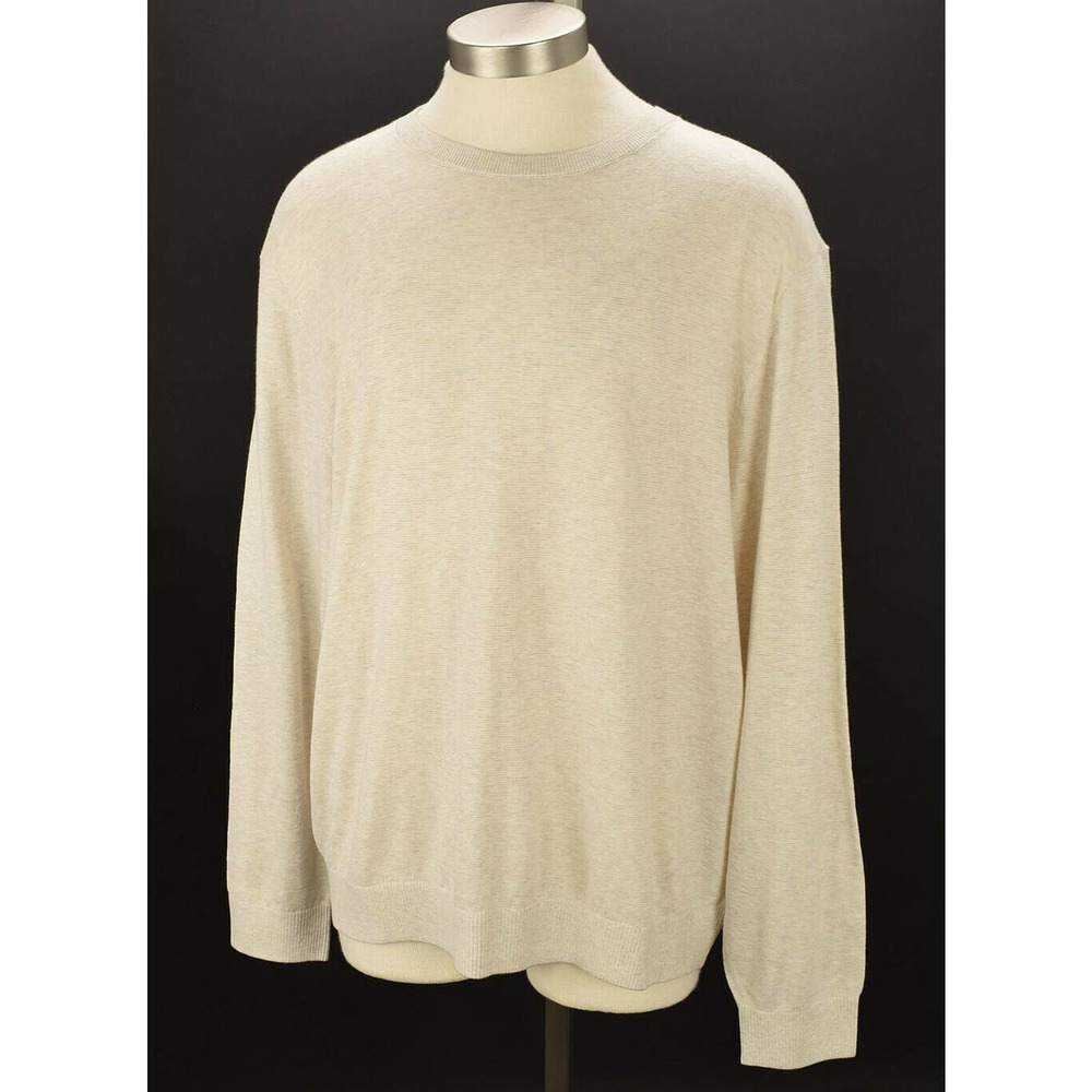 BONOBOS Oat HEYDEY Slim Fit Crew Neck Sweater 2XL